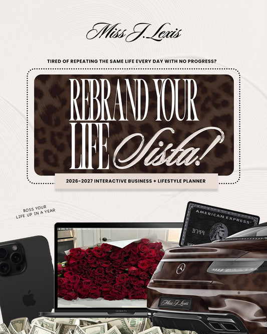 Rebrand Your Life Sista 365 Day Digital Planner