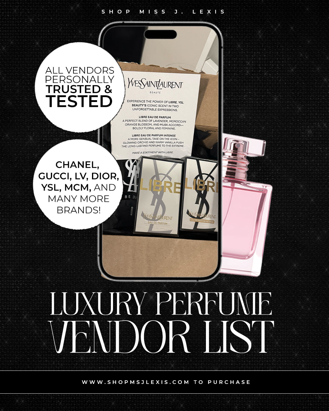 Luxury Perfume Vendor List